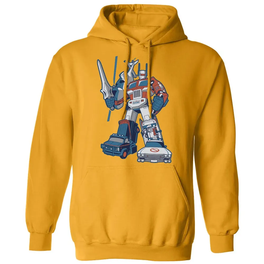 Outatime Mecha Classic Unisex Hoodie - 12