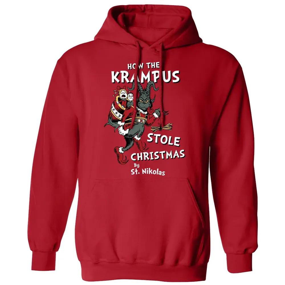 How the Krampus Stole Christmas Classic Unisex Hoodie - 5