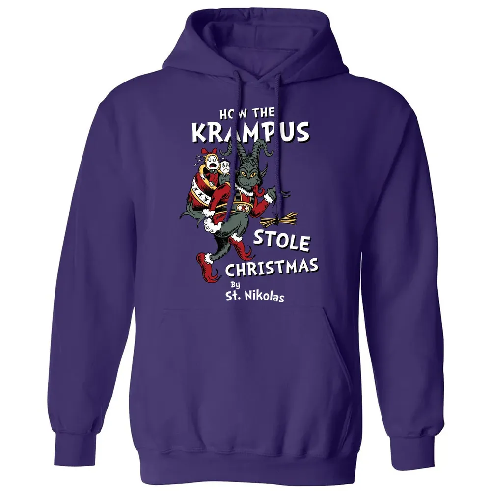 How the Krampus Stole Christmas Classic Unisex Hoodie - 6