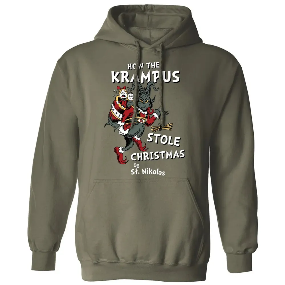 How the Krampus Stole Christmas Classic Unisex Hoodie - 4