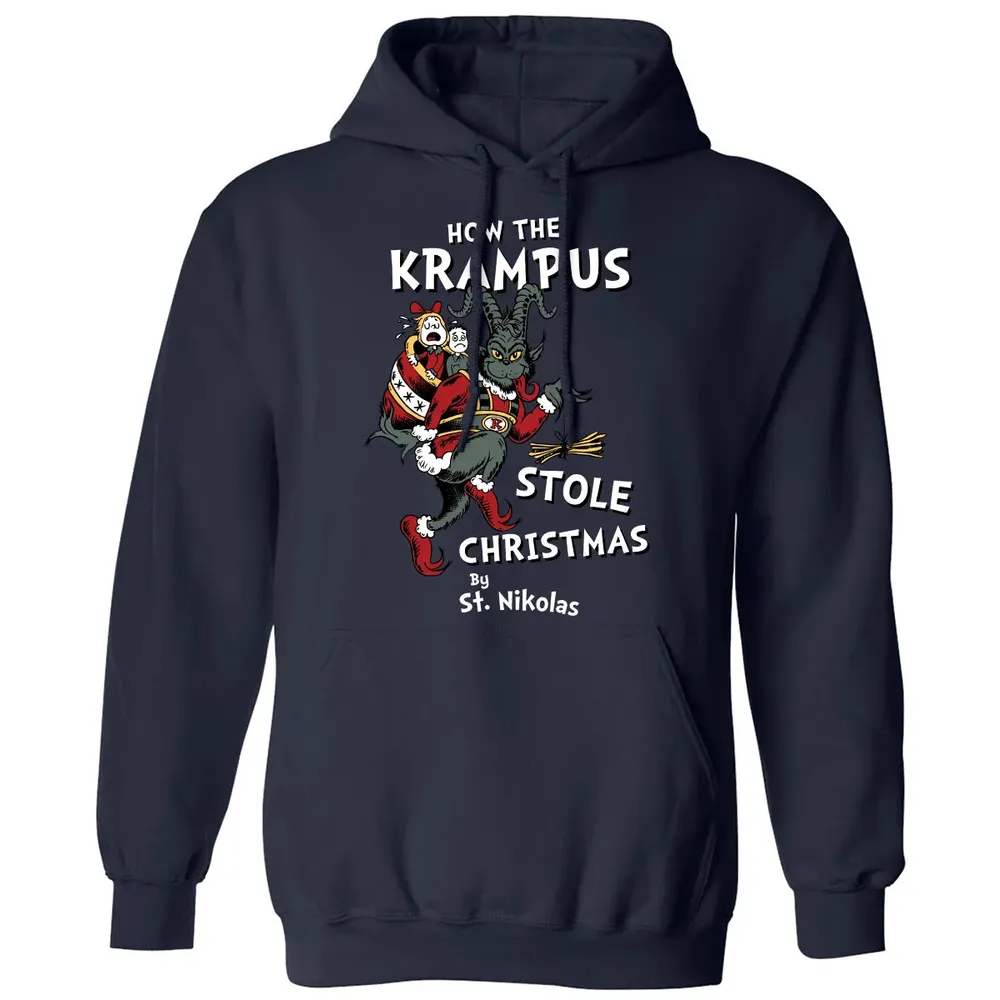 How the Krampus Stole Christmas Classic Unisex Hoodie - 2