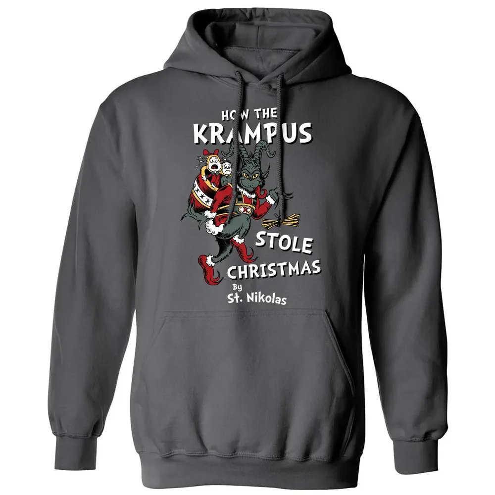 How the Krampus Stole Christmas Classic Unisex Hoodie - 7