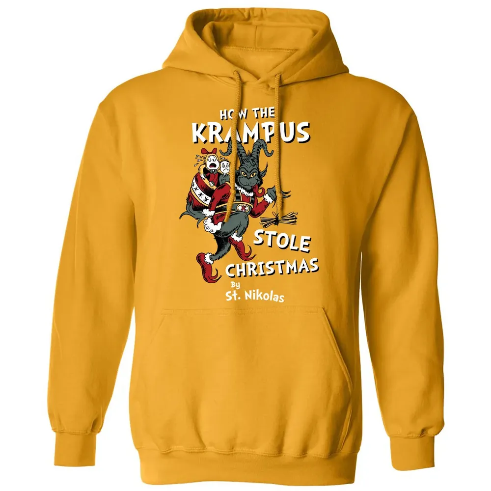 How the Krampus Stole Christmas Classic Unisex Hoodie - 12