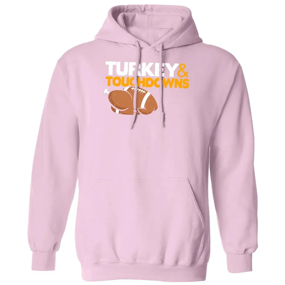 Turkey and Touchdowns Classic Unisex Hoodie - 3