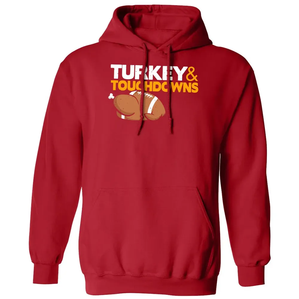 Turkey and Touchdowns Classic Unisex Hoodie - 5