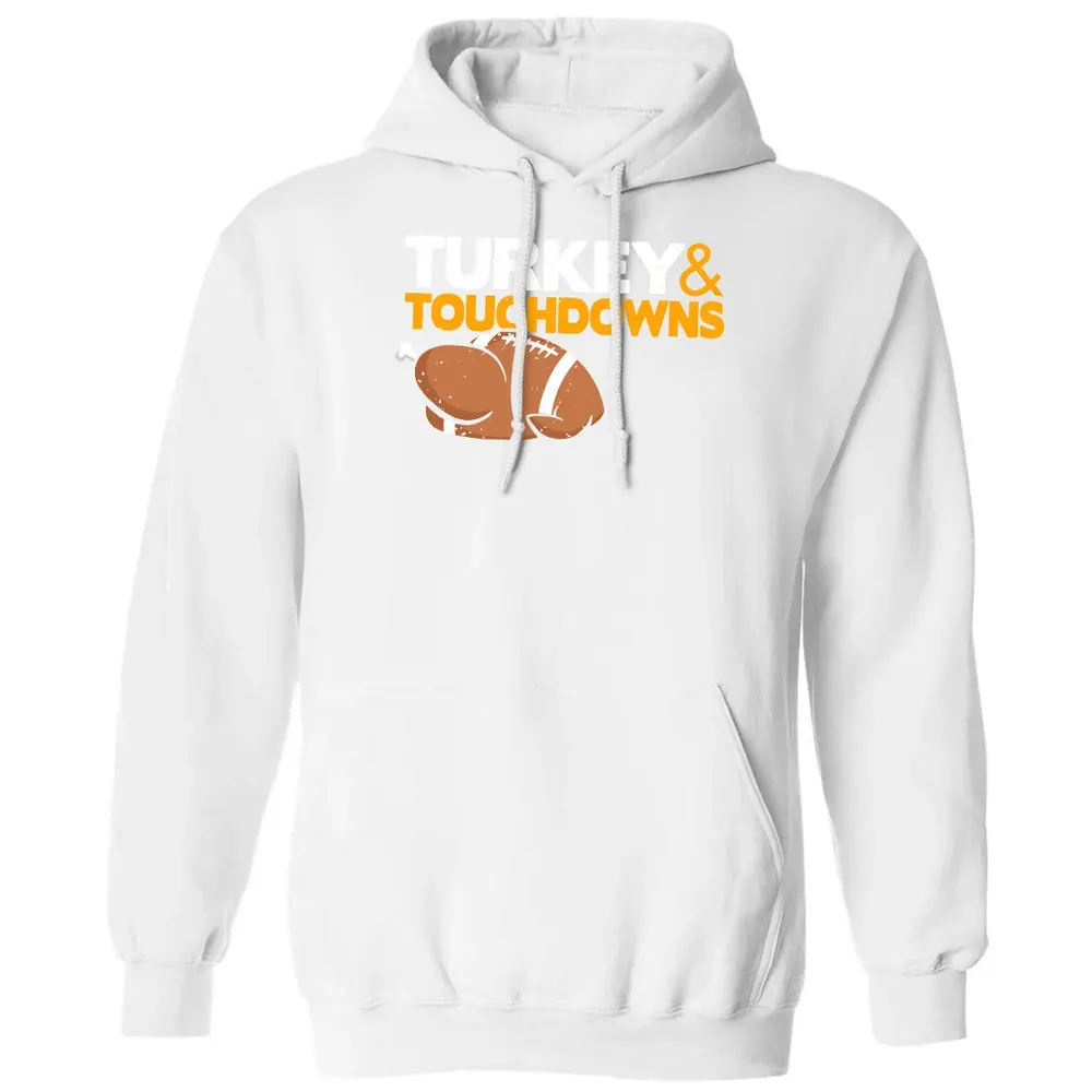 Turkey and Touchdowns Classic Unisex Hoodie - 11