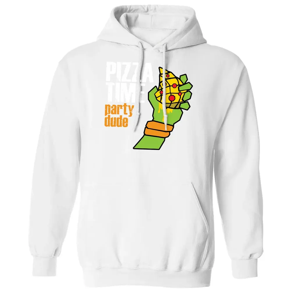 Pizza Time Party Dude Classic Unisex Hoodie - 11