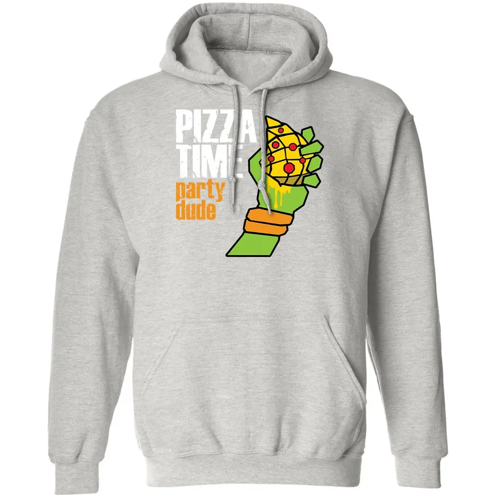 Pizza Time Party Dude Classic Unisex Hoodie - 8