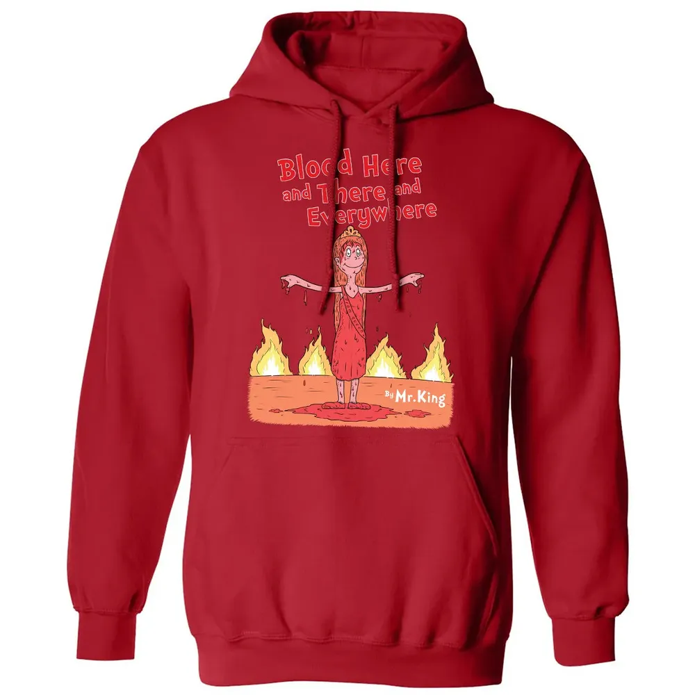 Blood Here and There and Everywhere Classic Unisex Hoodie - 5