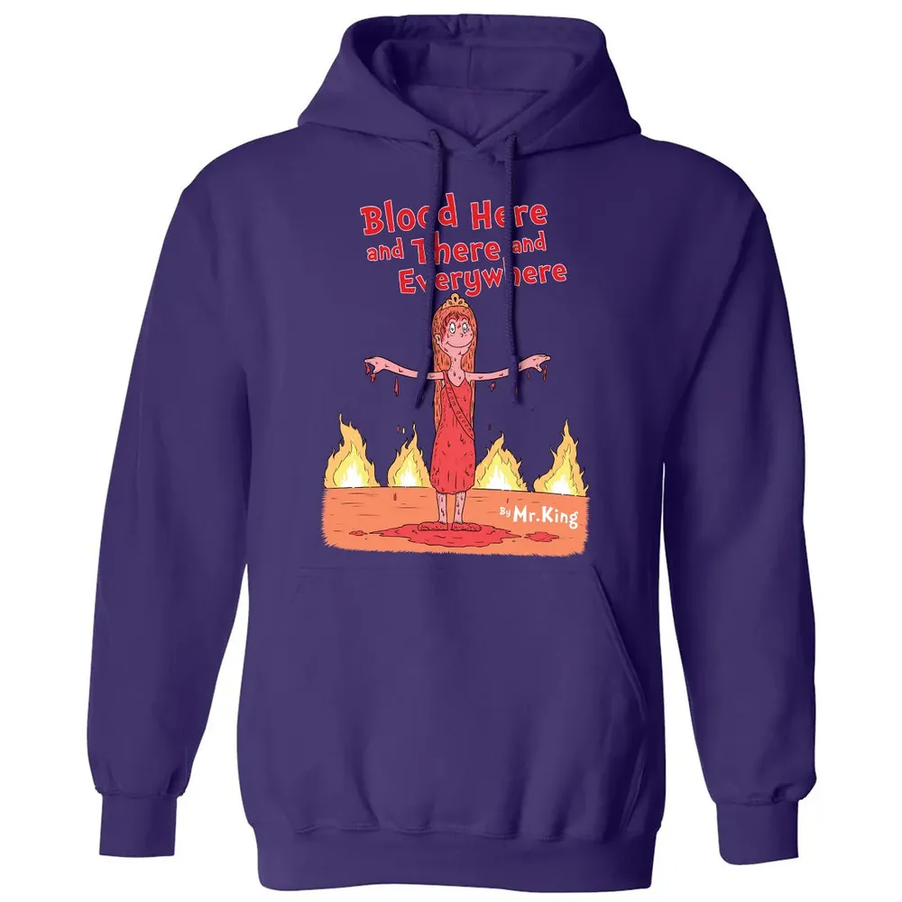 Blood Here and There and Everywhere Classic Unisex Hoodie - 6