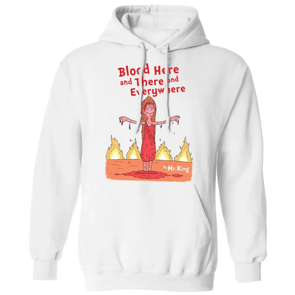 Blood Here and There and Everywhere Classic Unisex Hoodie - 10