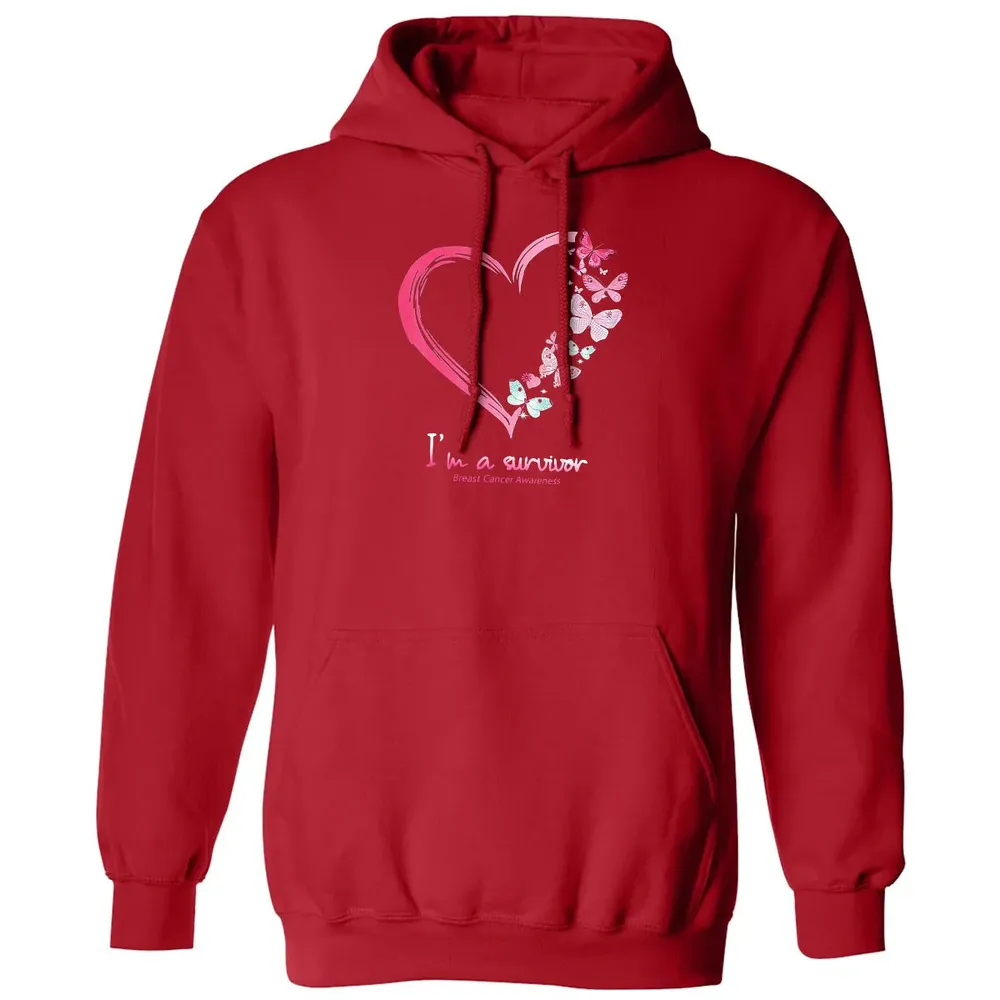 I'm A Survivor Breast Cancer Awareness Classic Unisex Hoodie - 5