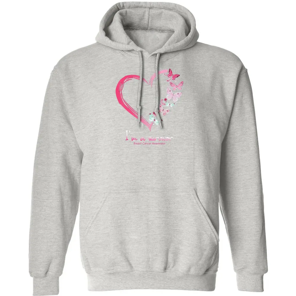 I'm A Survivor Breast Cancer Awareness Classic Unisex Hoodie - 8