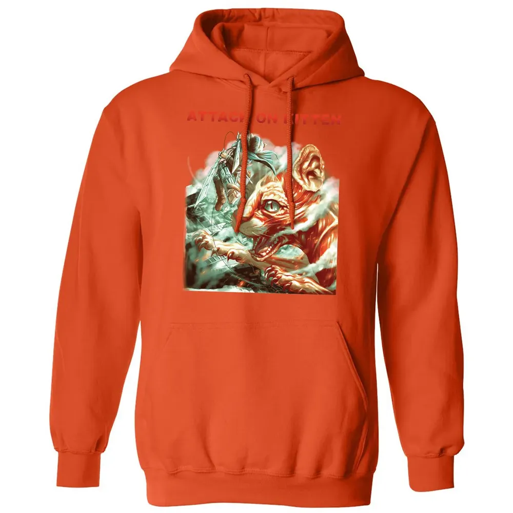 Attatck On Kitten Classic Unisex Hoodie - 10