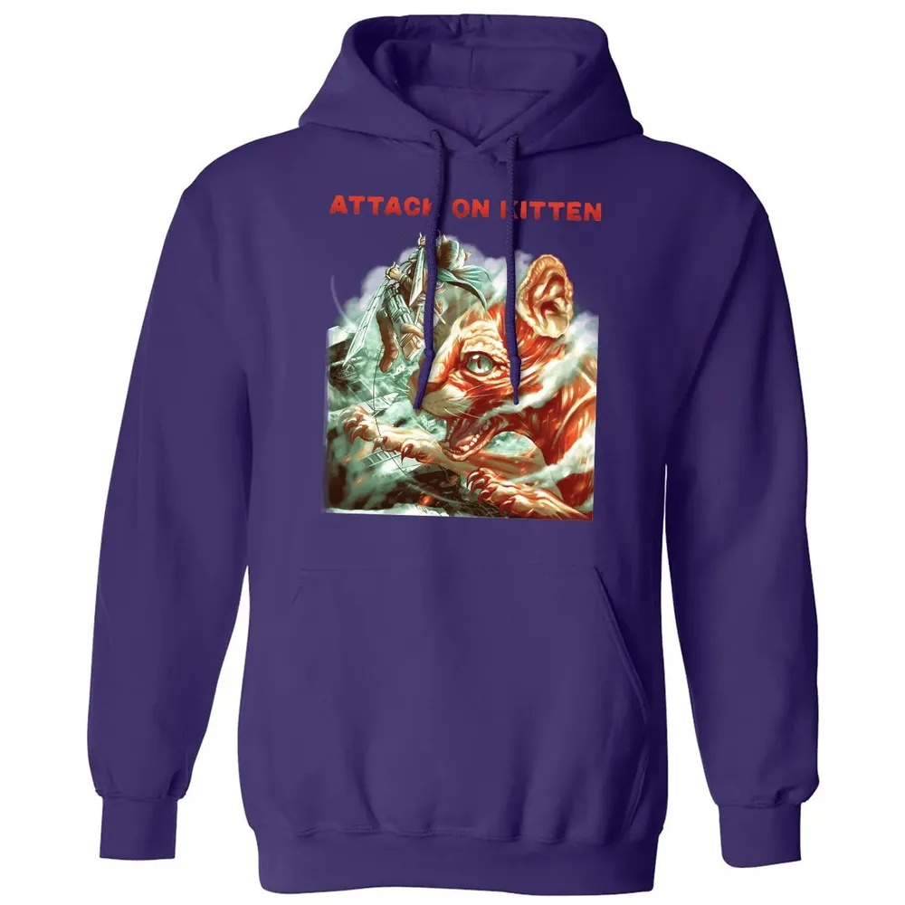 Attatck On Kitten Classic Unisex Hoodie - 6
