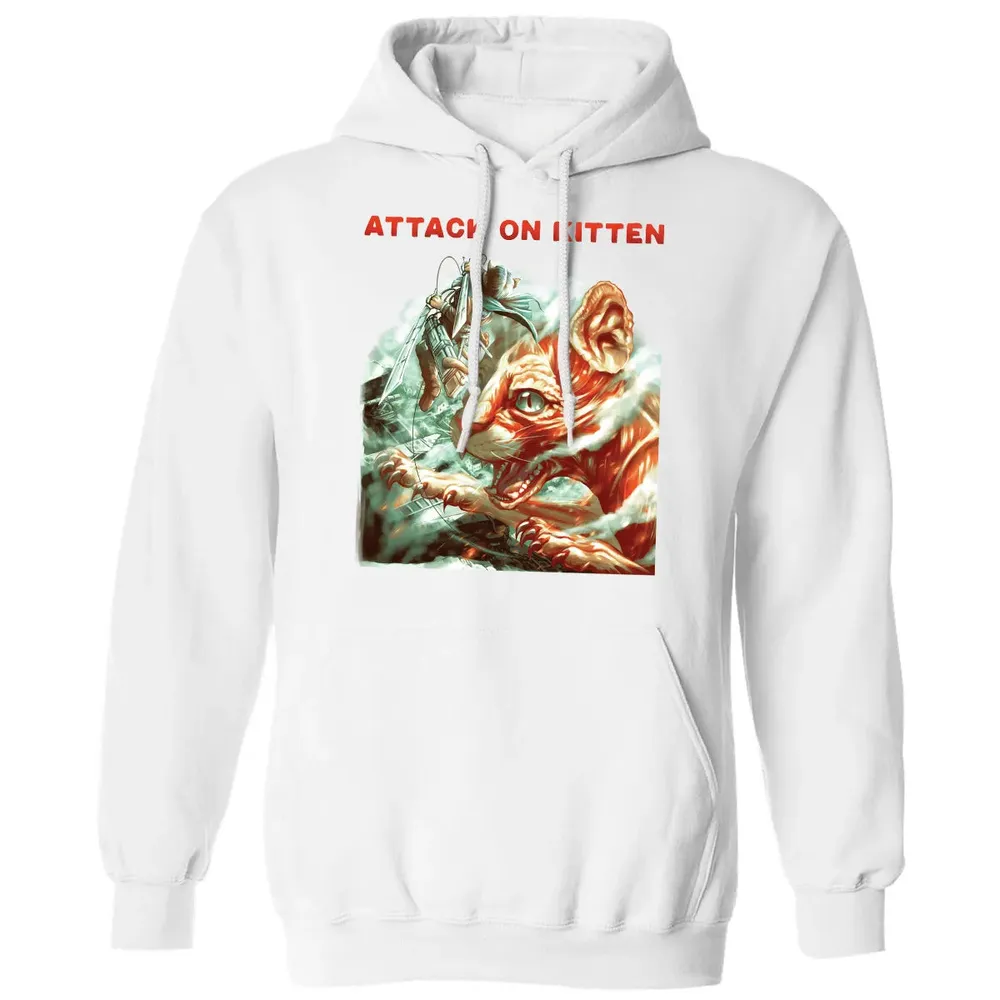Attatck On Kitten Classic Unisex Hoodie - 11
