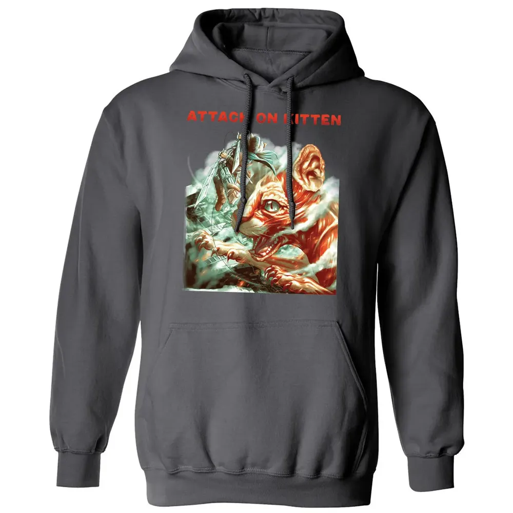 Attatck On Kitten Classic Unisex Hoodie - 7