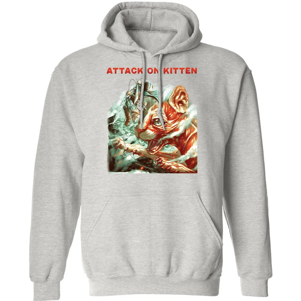 Attatck On Kitten Classic Unisex Hoodie - 8