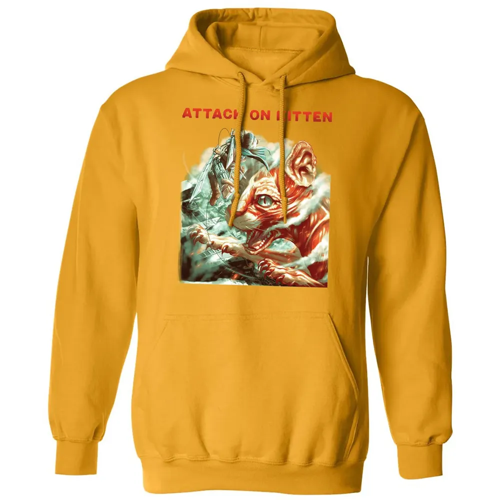 Attatck On Kitten Classic Unisex Hoodie - 12