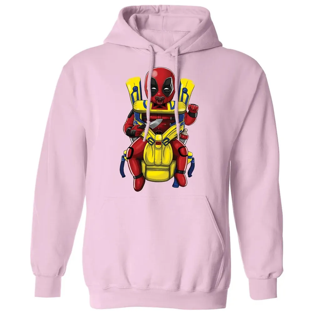 Baby Deadpool Classic Unisex Hoodie - 3