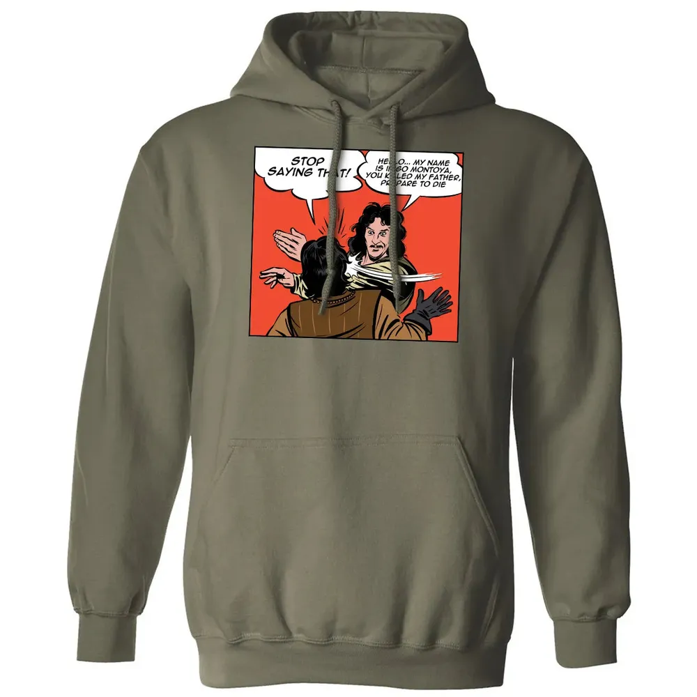 Stop Saying Hello Classic Unisex Hoodie - 4