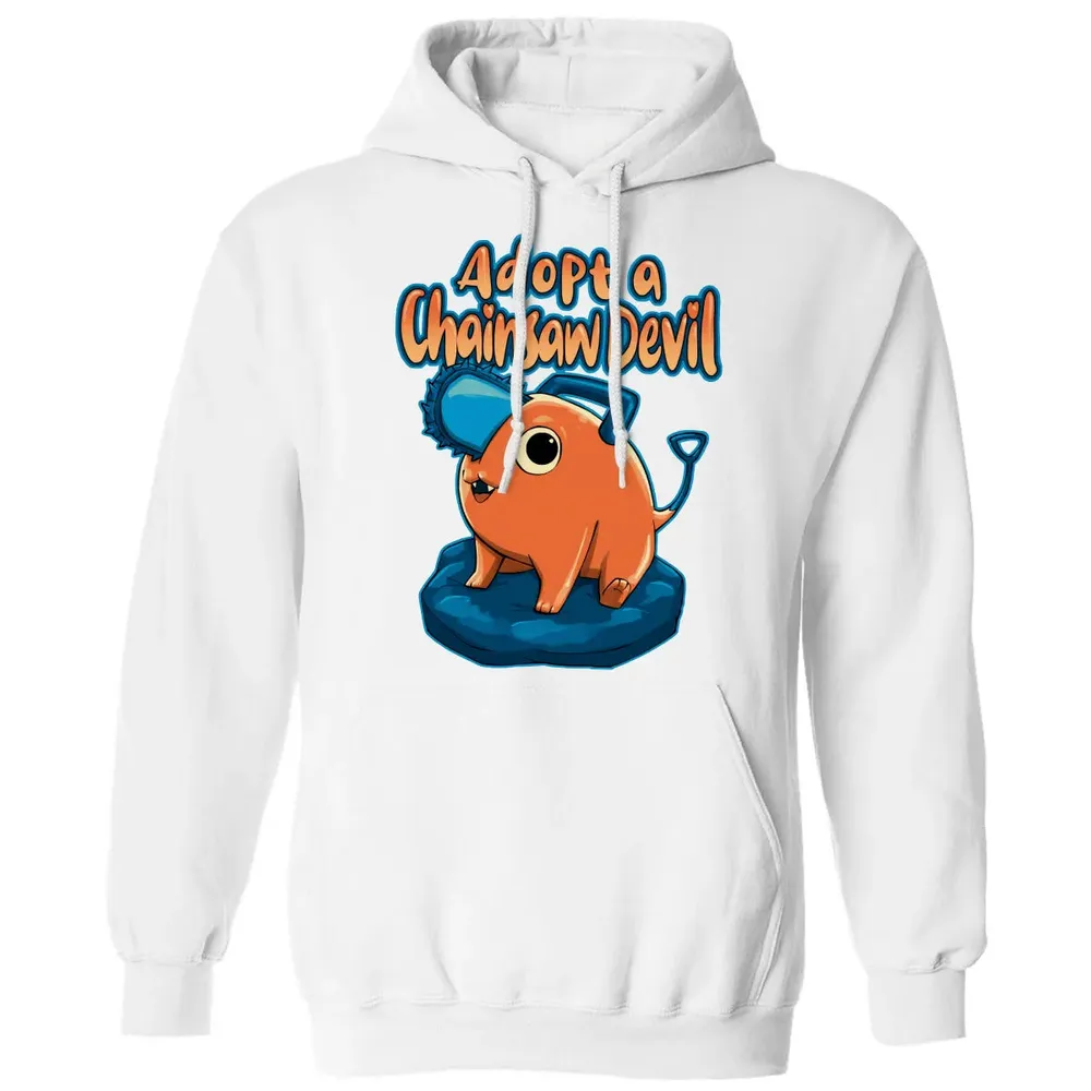 Adopt A Chainsaw Devil Classic Unisex Hoodie - 11