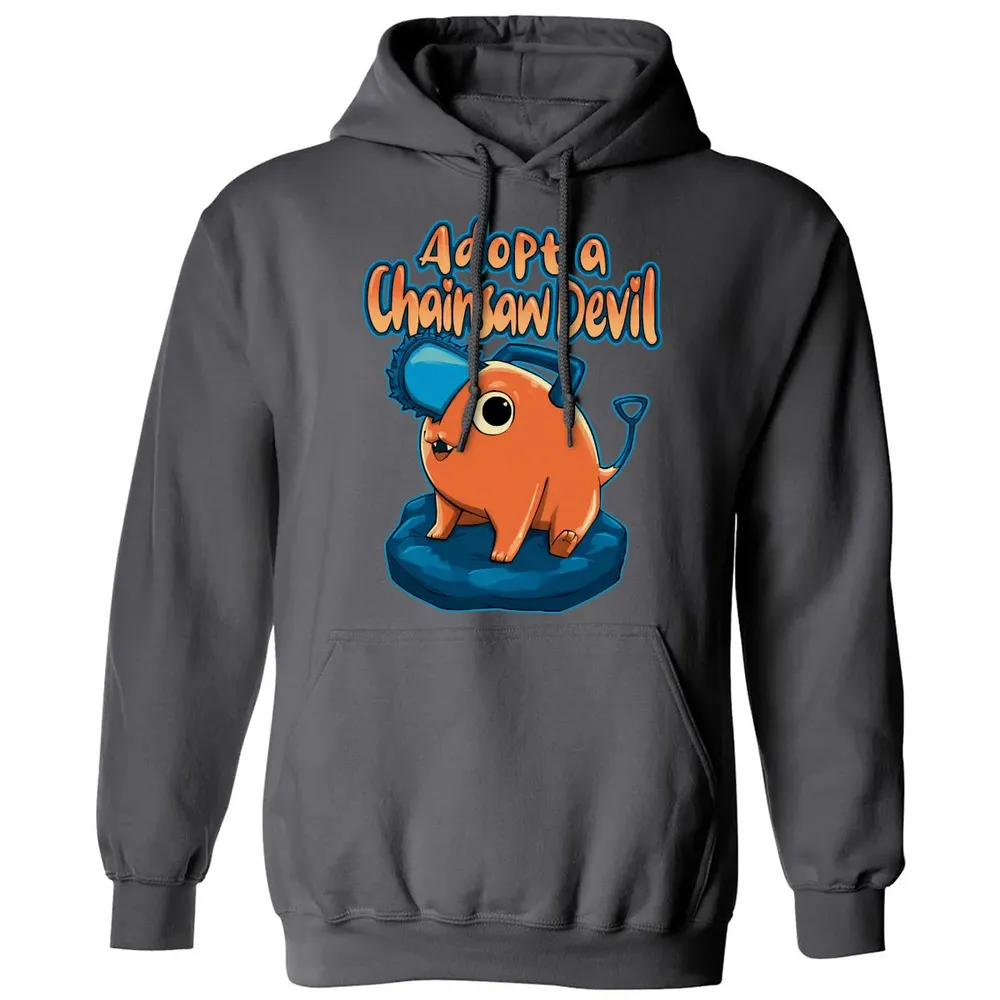 Adopt A Chainsaw Devil Classic Unisex Hoodie - 7