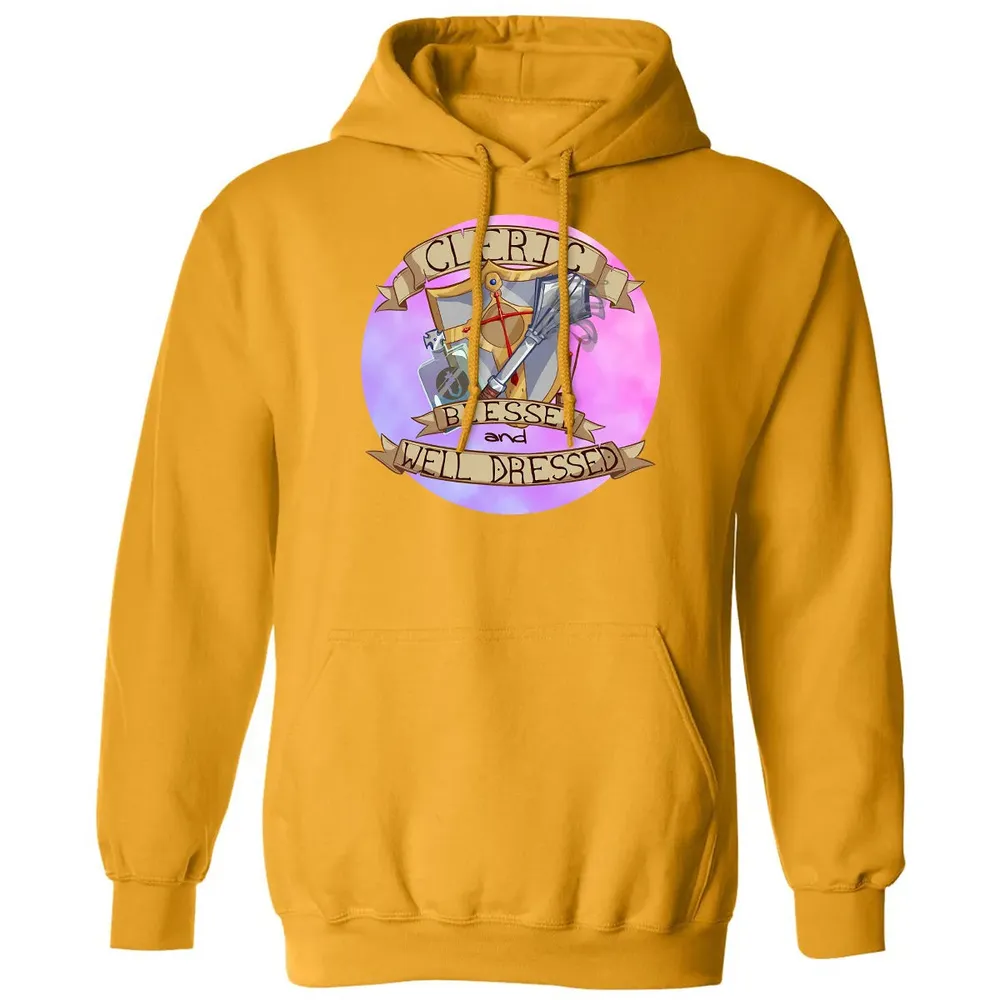 Cleric   Blessed and Well Dressed Classic Unisex Hoodie - 12