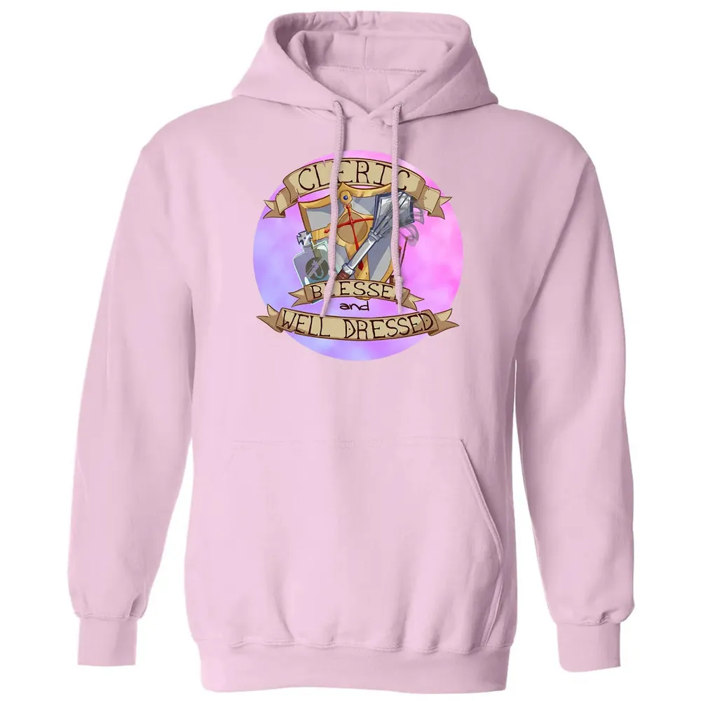 Cleric   Blessed and Well Dressed Classic Unisex Hoodie - 3