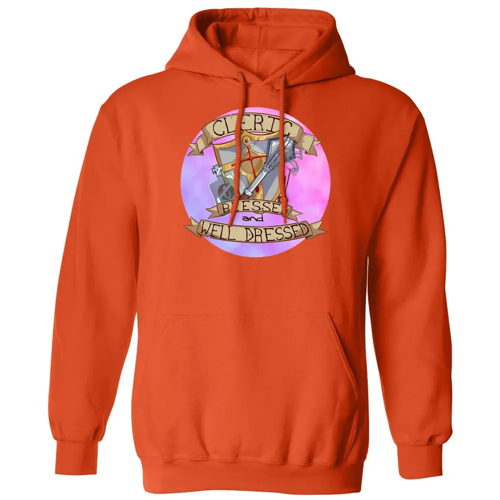 Cleric   Blessed and Well Dressed Classic Unisex Hoodie - 10