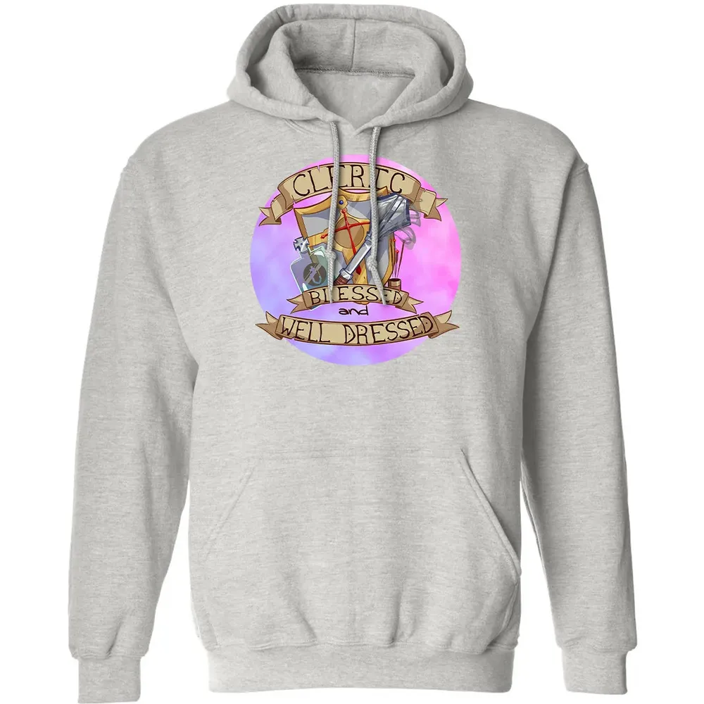 Cleric   Blessed and Well Dressed Classic Unisex Hoodie - 8