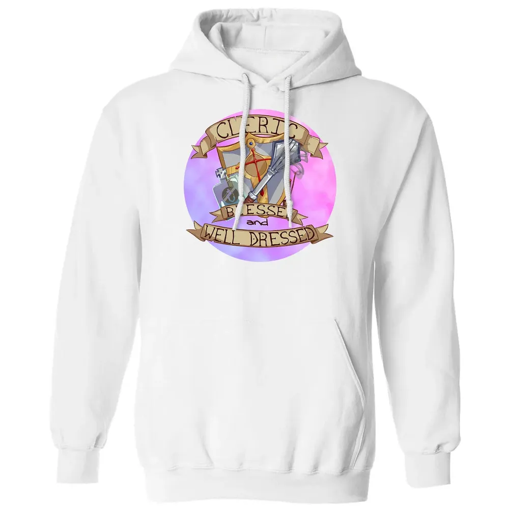 Cleric   Blessed and Well Dressed Classic Unisex Hoodie - 11