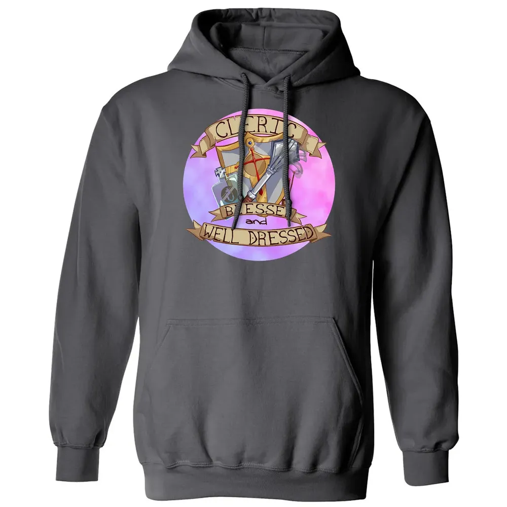 Cleric   Blessed and Well Dressed Classic Unisex Hoodie - 7