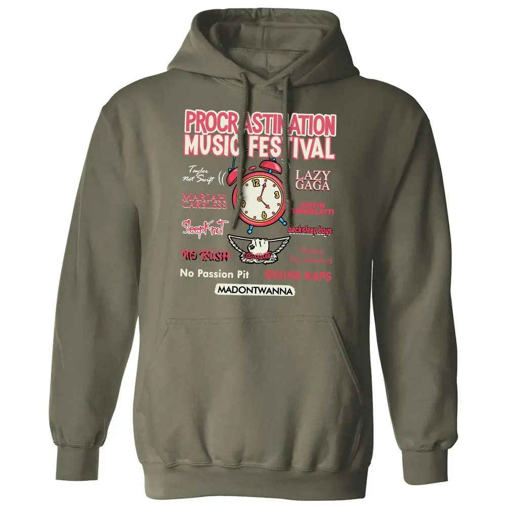 Procastination Music Festival Classic Unisex Hoodie - 4