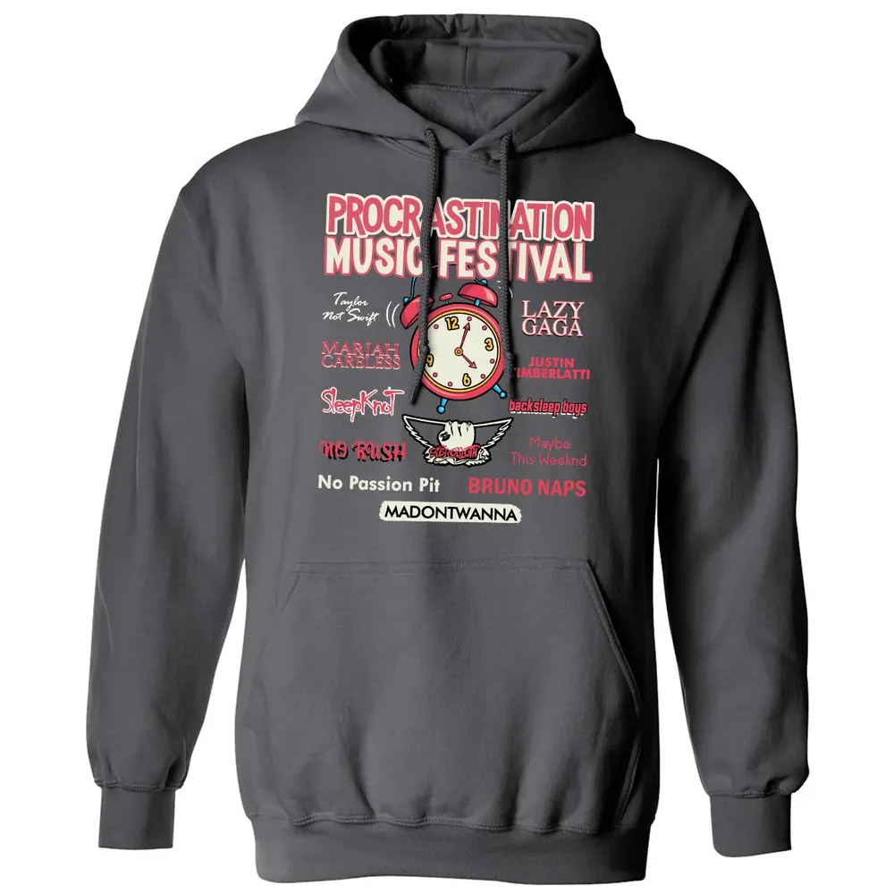 Procastination Music Festival Classic Unisex Hoodie - 7