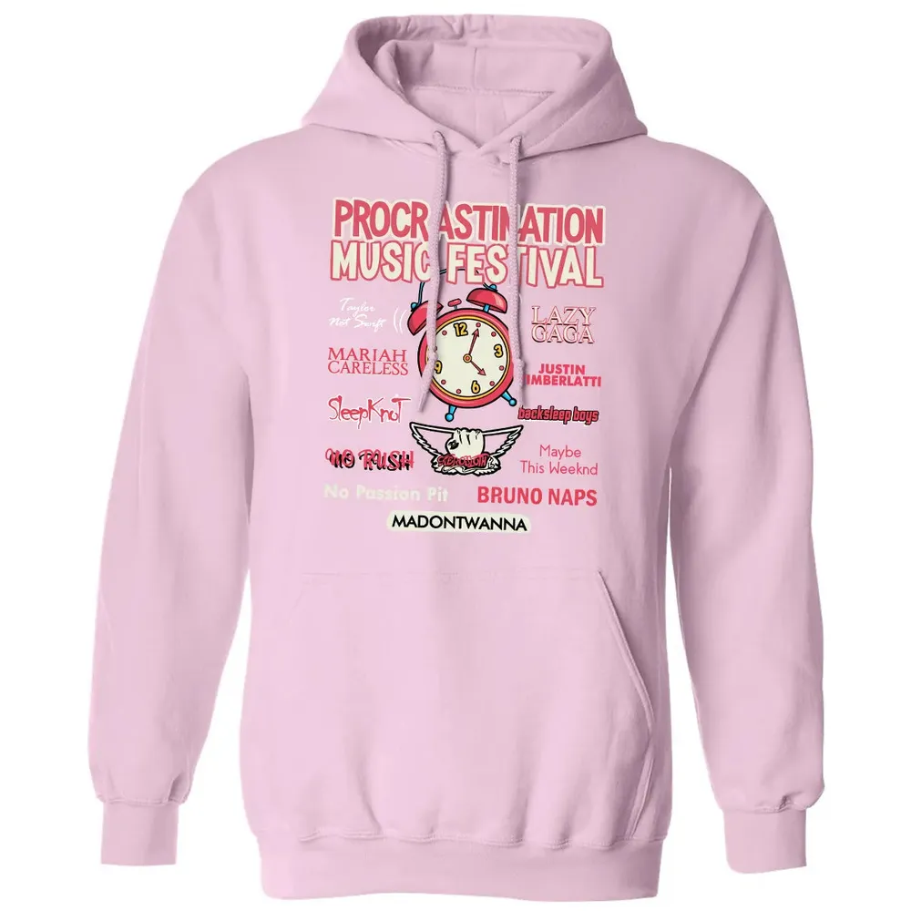 Procastination Music Festival Classic Unisex Hoodie - 3