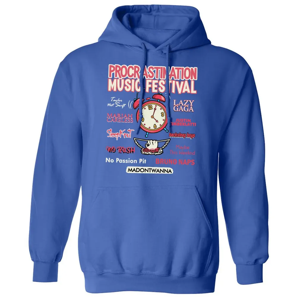 Procastination Music Festival Classic Unisex Hoodie - 9
