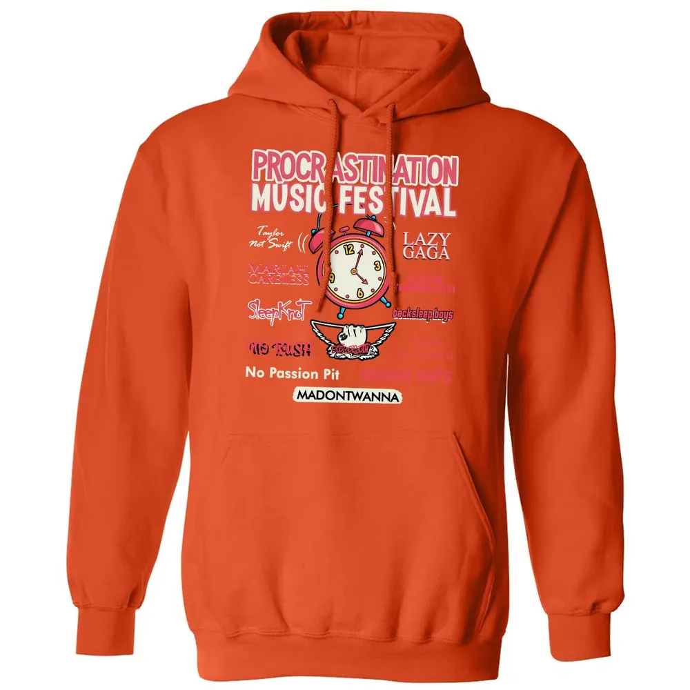 Procastination Music Festival Classic Unisex Hoodie - 10