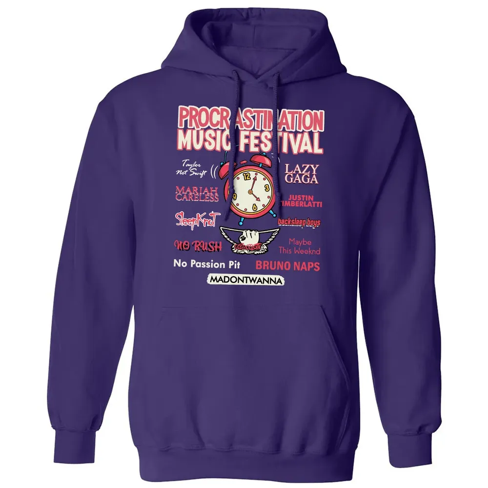Procastination Music Festival Classic Unisex Hoodie - 6