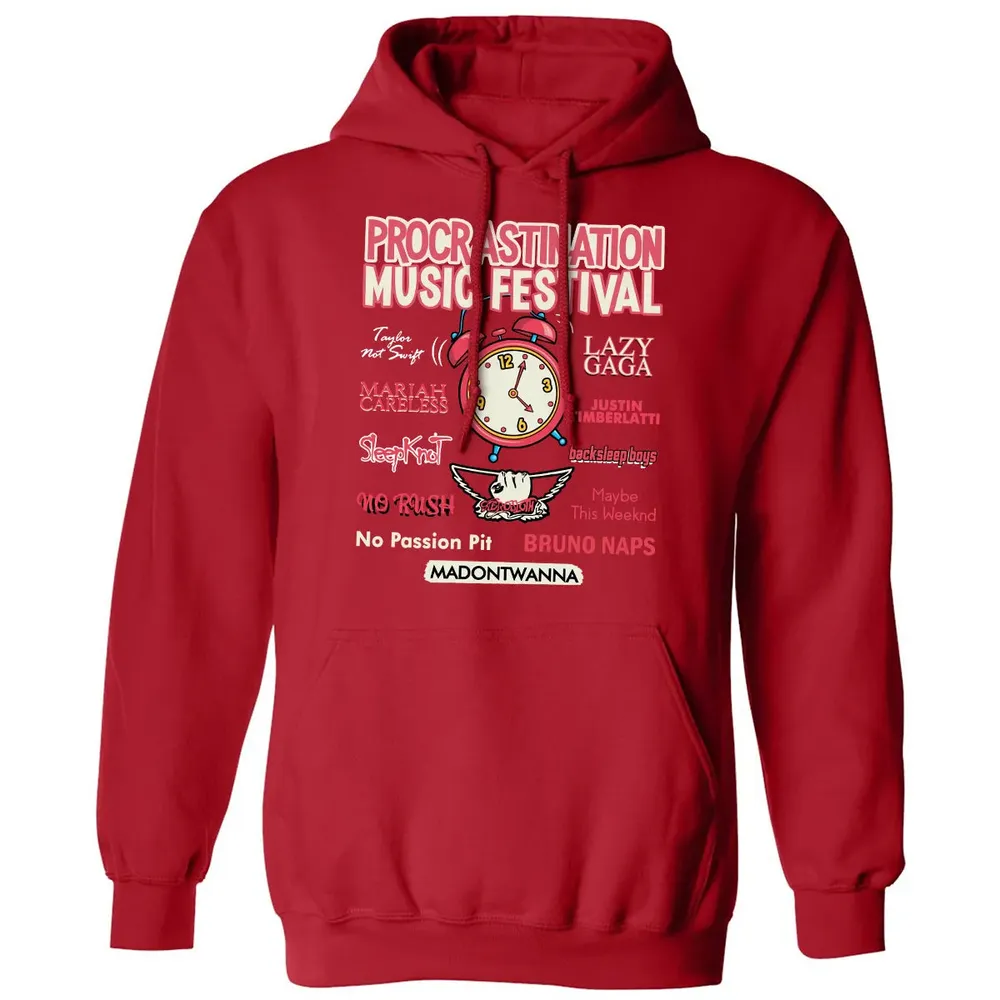 Procastination Music Festival Classic Unisex Hoodie - 5
