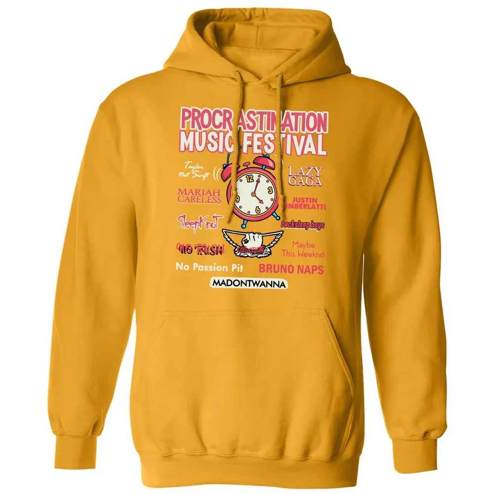 Procastination Music Festival Classic Unisex Hoodie - 12