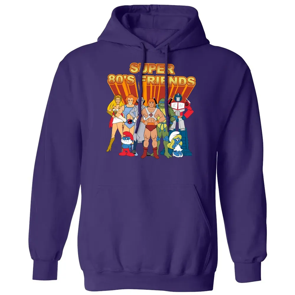 Super 80s Friends Classic Unisex Hoodie - 6