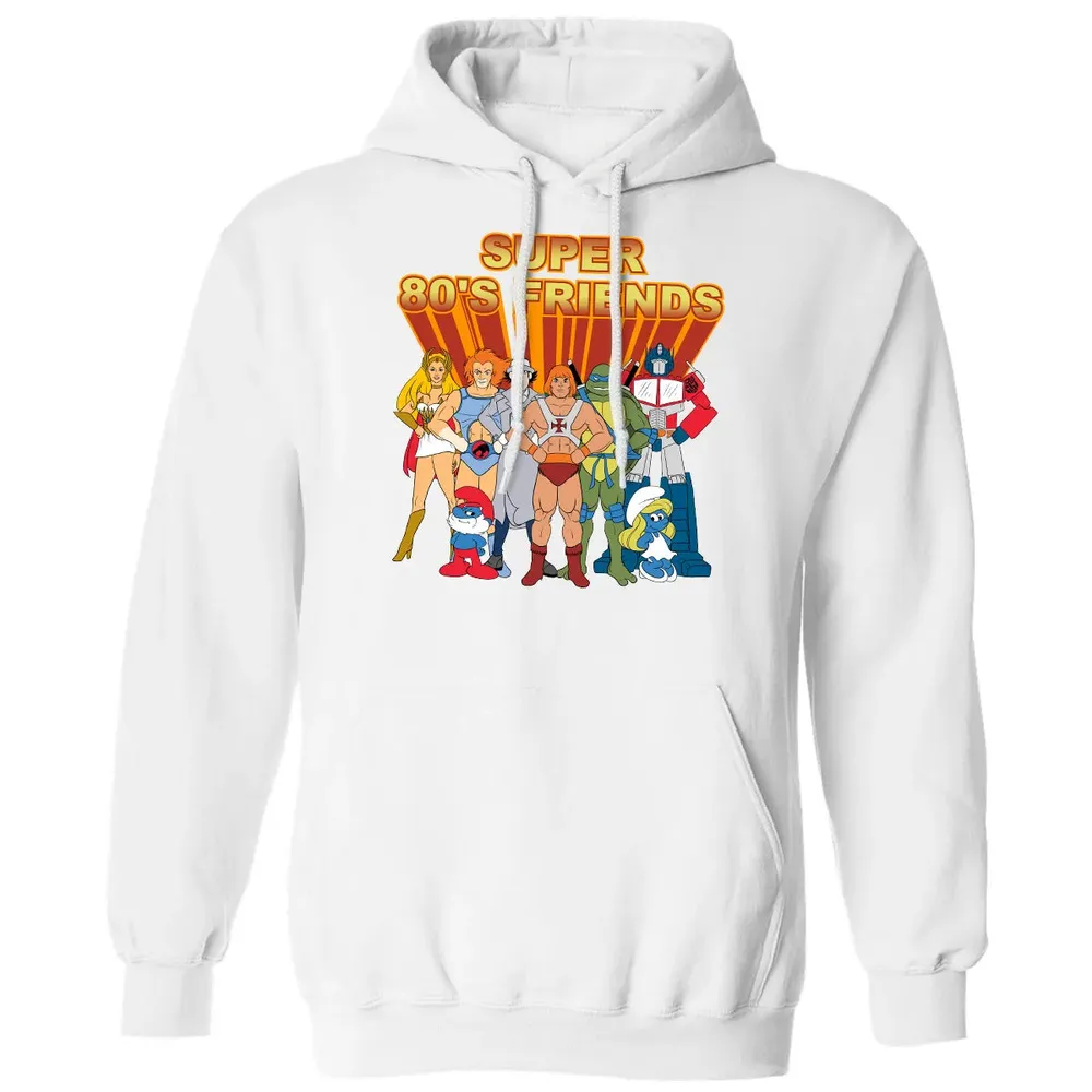 Super 80s Friends Classic Unisex Hoodie - 11