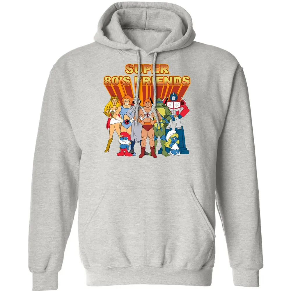 Super 80s Friends Classic Unisex Hoodie - 8
