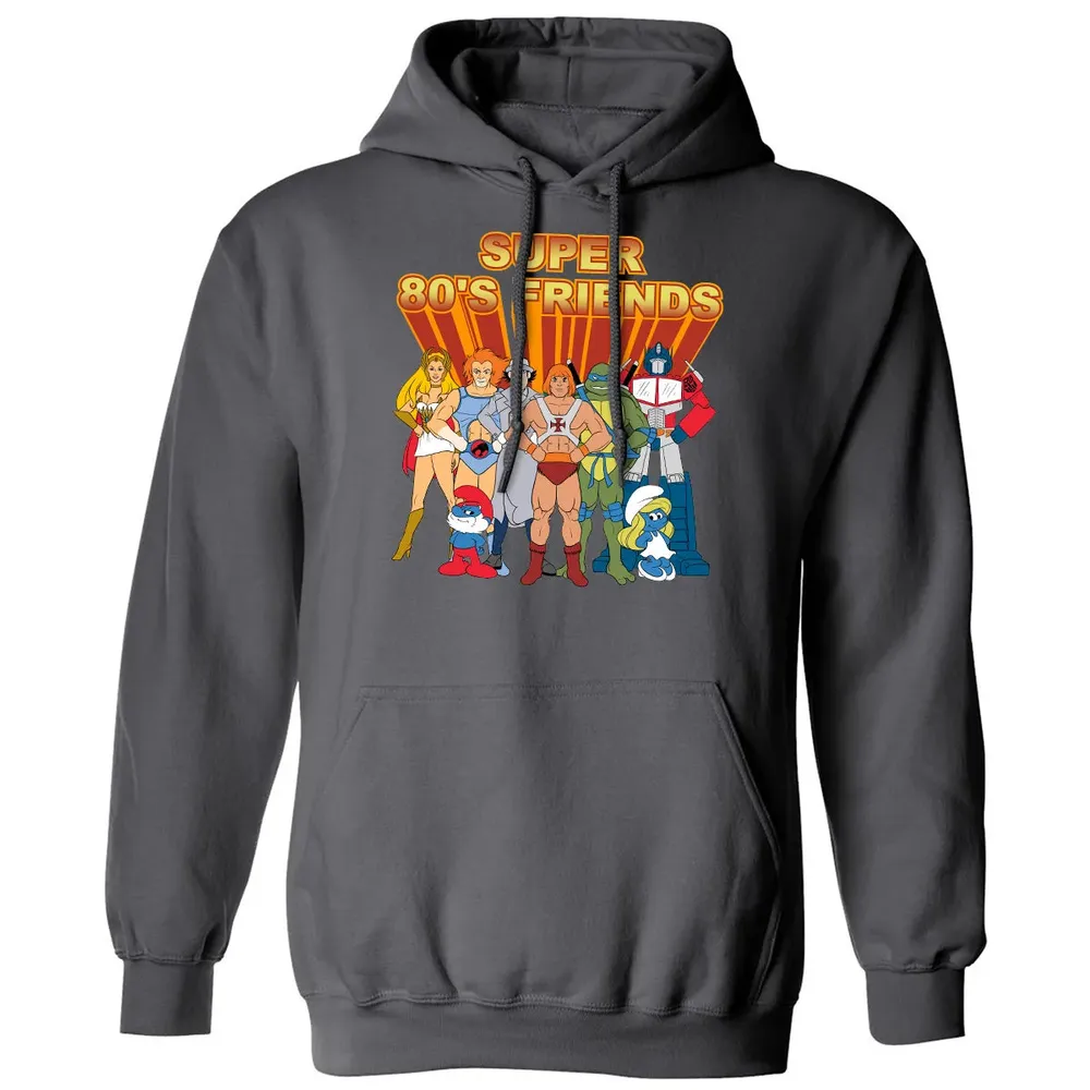 Super 80s Friends Classic Unisex Hoodie - 7
