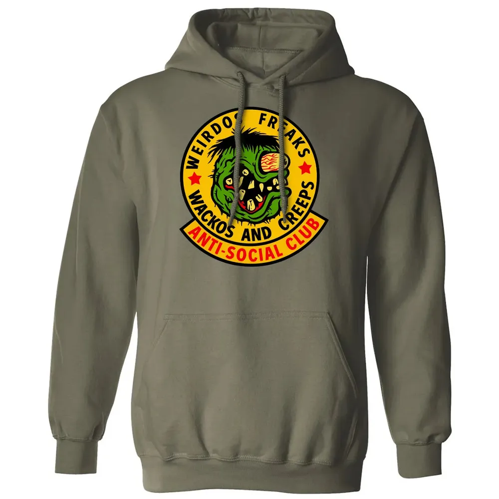 Weirdos Freaks Wackos and Creeps Classic Unisex Hoodie - 4