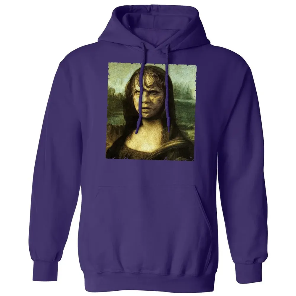 Devil Mona Lisa Classic Unisex Hoodie - 6