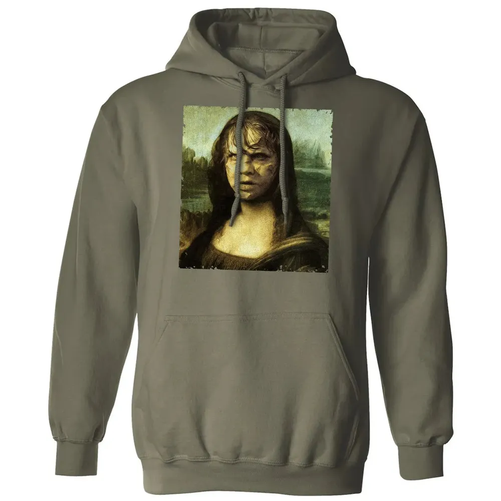 Devil Mona Lisa Classic Unisex Hoodie - 4