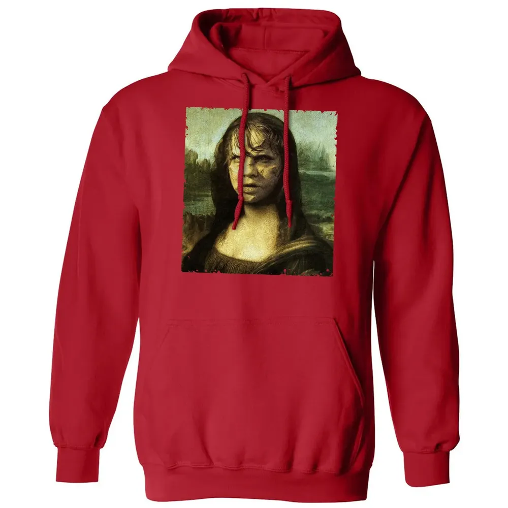 Devil Mona Lisa Classic Unisex Hoodie - 5