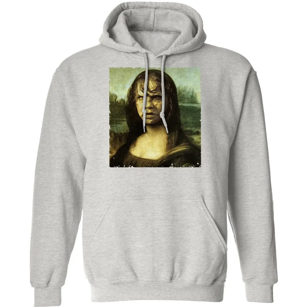 Devil Mona Lisa Classic Unisex Hoodie - 8